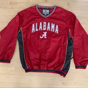 University of Alabama Crimson Tide Windbreaker Jacket Pullover XL Embroidered